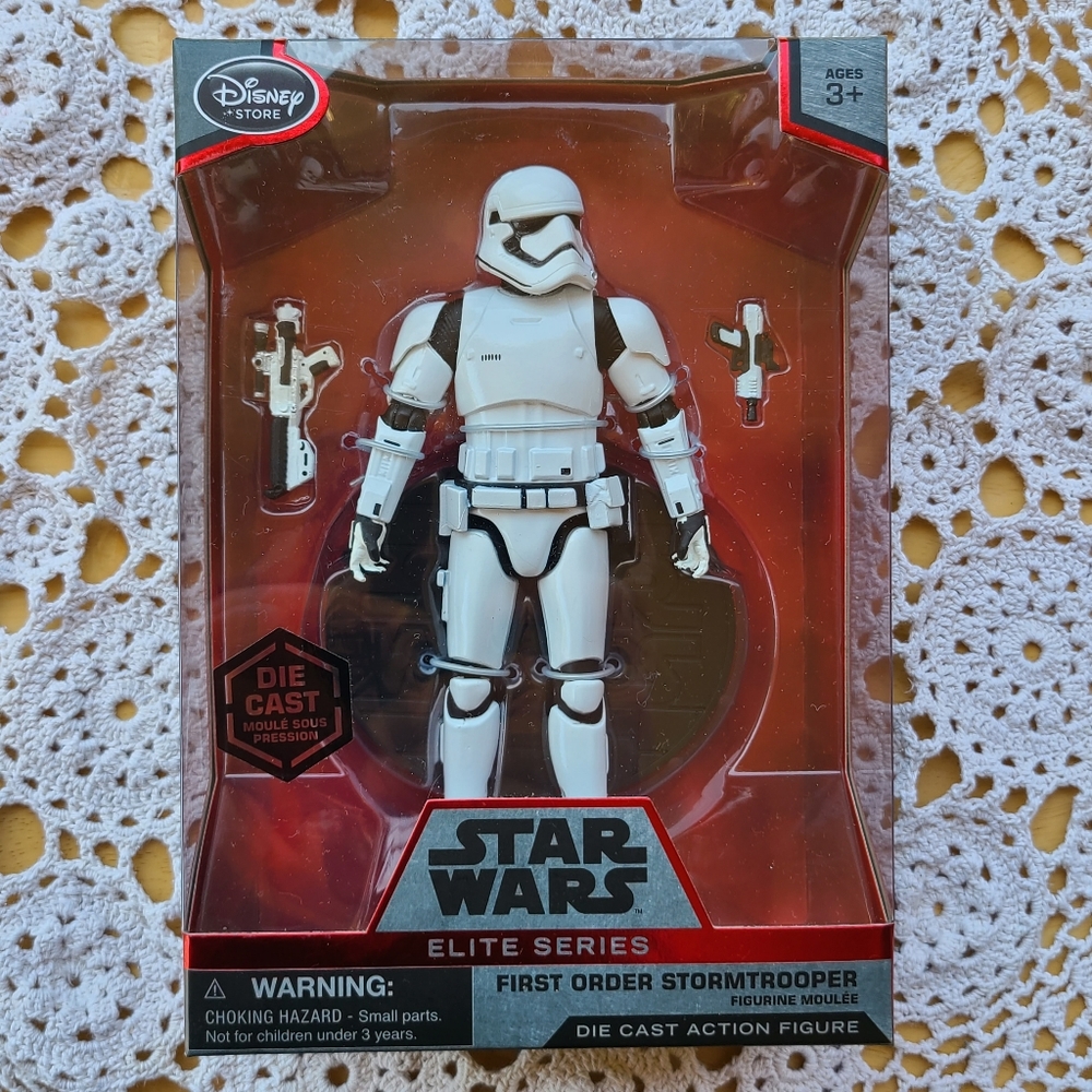 Star Wars First Order Stormtrooper Elite Series Die Cast Action Figure
